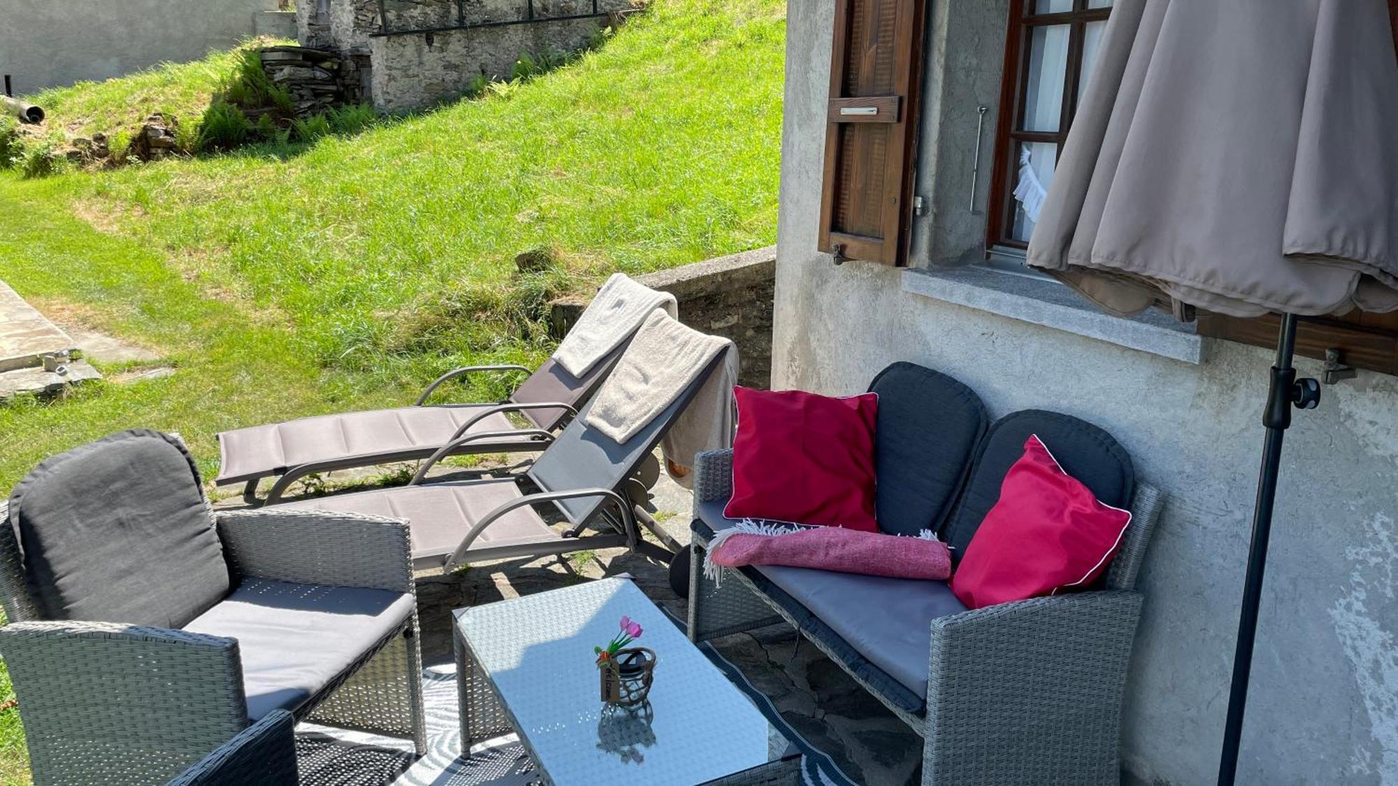 Ferienwohnung Rustico Ai Monti Cadenazzo Kültér fotó