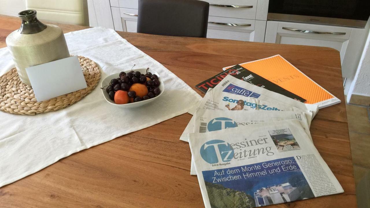 Ferienwohnung Rustico Ai Monti Cadenazzo Kültér fotó